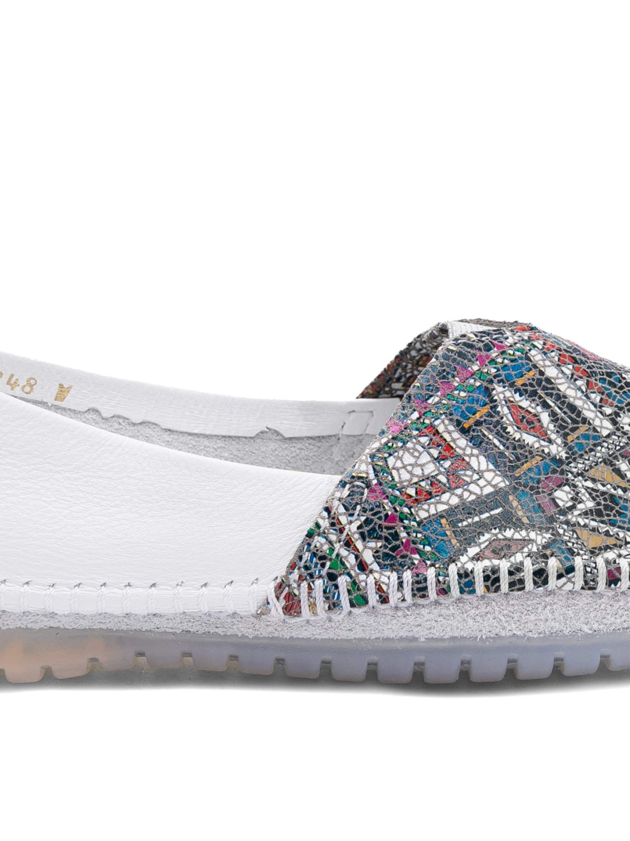 Maciejka Slipper '1930W-68/00-0'‌‌‌‌‌‌‌‌ in Weiß