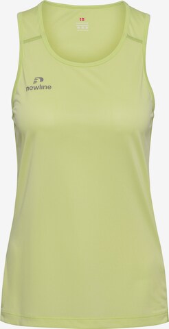 T-shirt fonctionnel 'BEAT SINGLET' Newline en vert : devant