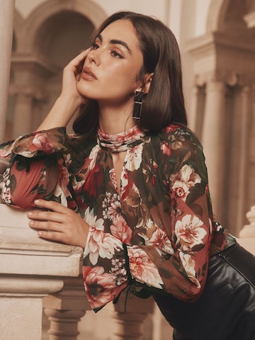 Lipsy Blouse in Brown