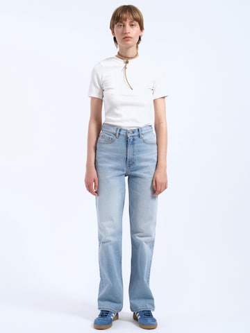 Dr. Denim Regular Jeans 'Echo High Straight'‌‌‌‌‌‌‌‌‌‌ in Blau
