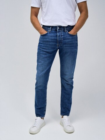 Salsa Jeans Slimfit Jeans in Blauw: voorkant