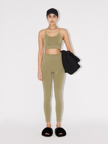 LeGer by Lena Gercke Skinny Leggings 'Alexa' - zöld