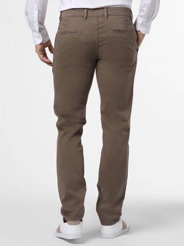 BOSS Slim fit Chino trousers in Brown
