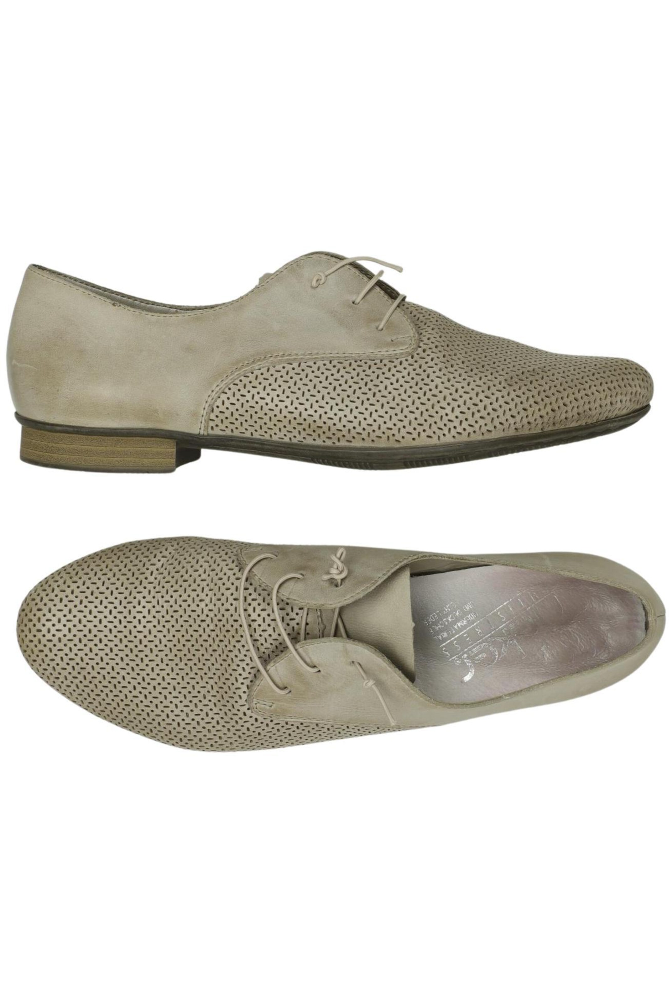 Rieker Flats & Loafers in 40 in Beige: front