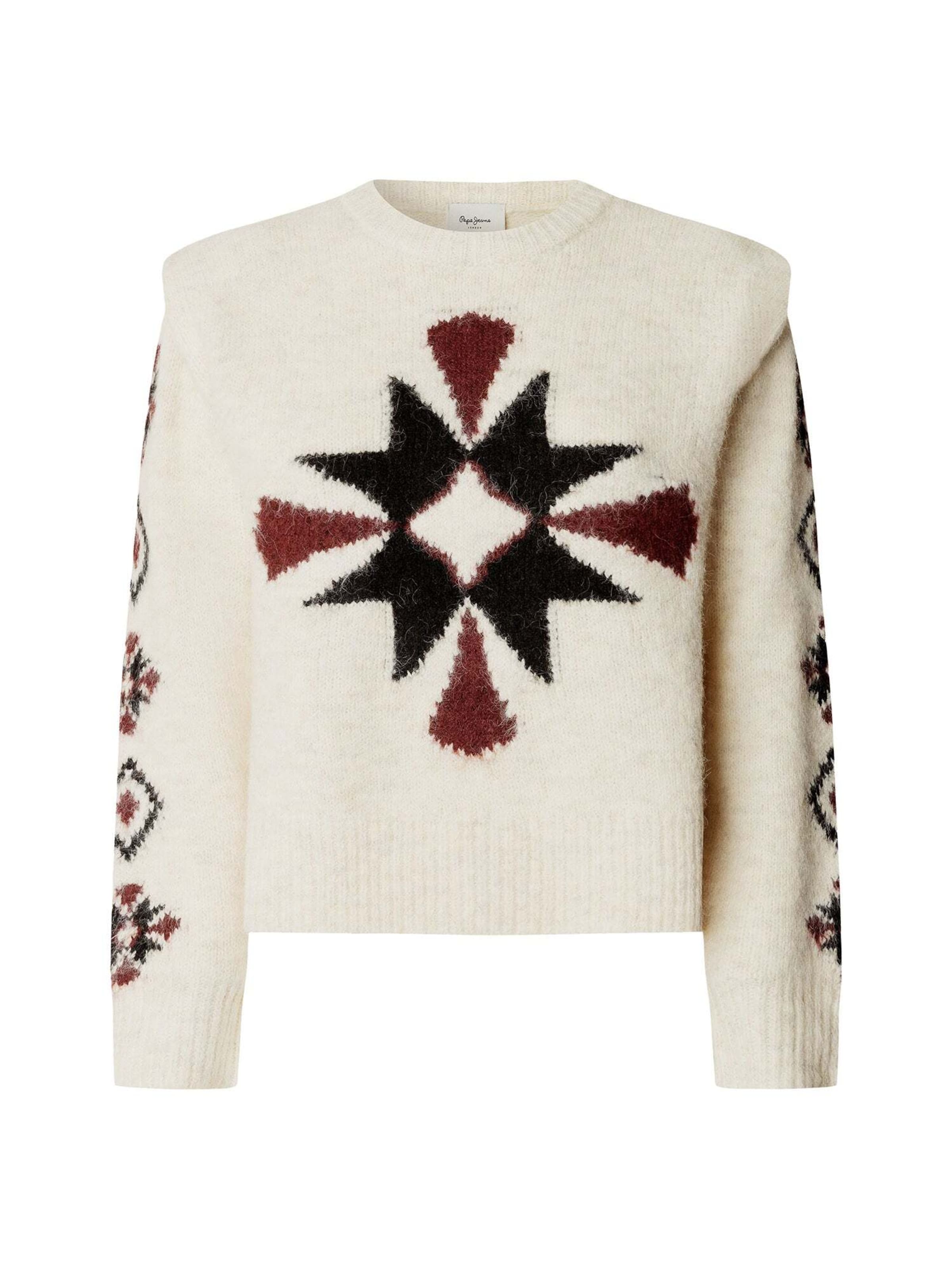 Pullover 'Audrey' di Pepe Jeans in bianco: frontale
