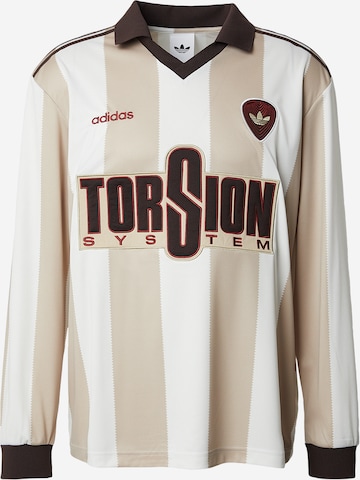 balta ADIDAS ORIGINALS Marškinėliai: priekis