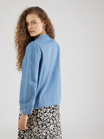 VERO MODA Blouse in Blauw