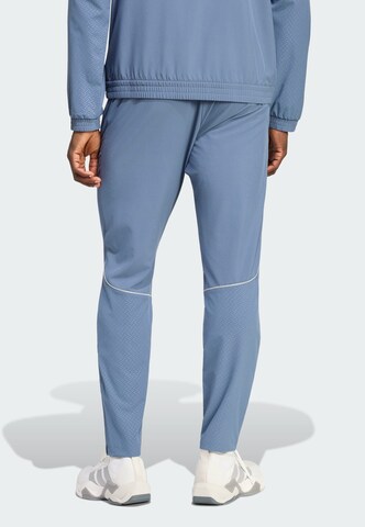 Coupe slim Pantalon de sport 'Tech Apparel' ADIDAS PERFORMANCE en bleu