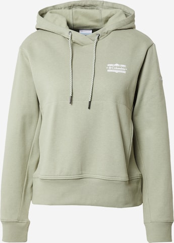 COLUMBIA Sports sweatshirt 'Lodge™' in Green: front