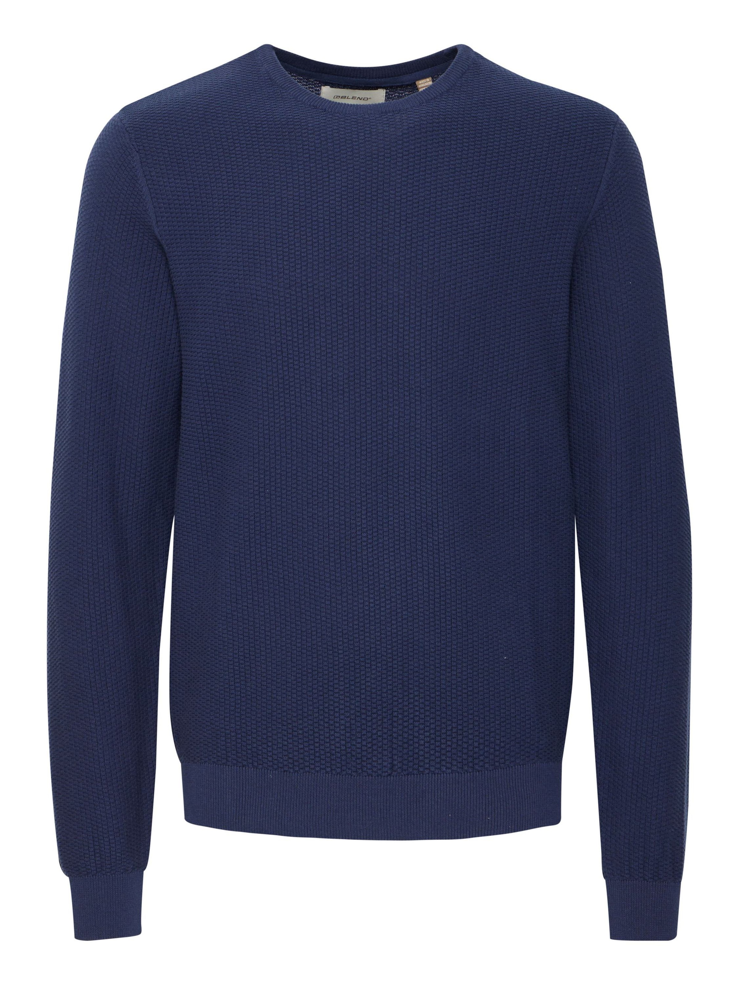 BLEND Trui in Blauw: voorkant