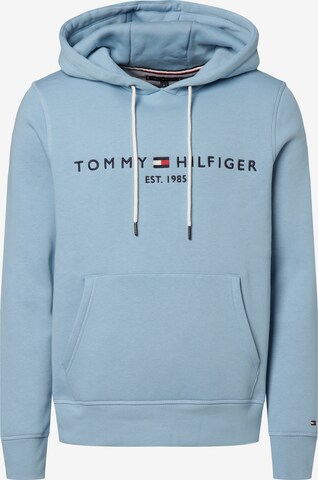 TOMMY HILFIGER Sweatshirt in Blauw: voorkant