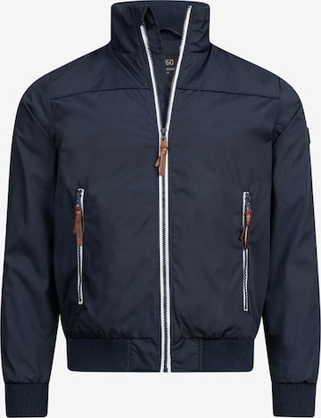 INDICODE JEANS Übergangsjacke 'Ivano' in Blau: Vorderseite