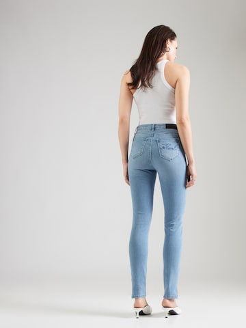 Karl Lagerfeld Skinny Jeans i blå: tilbage