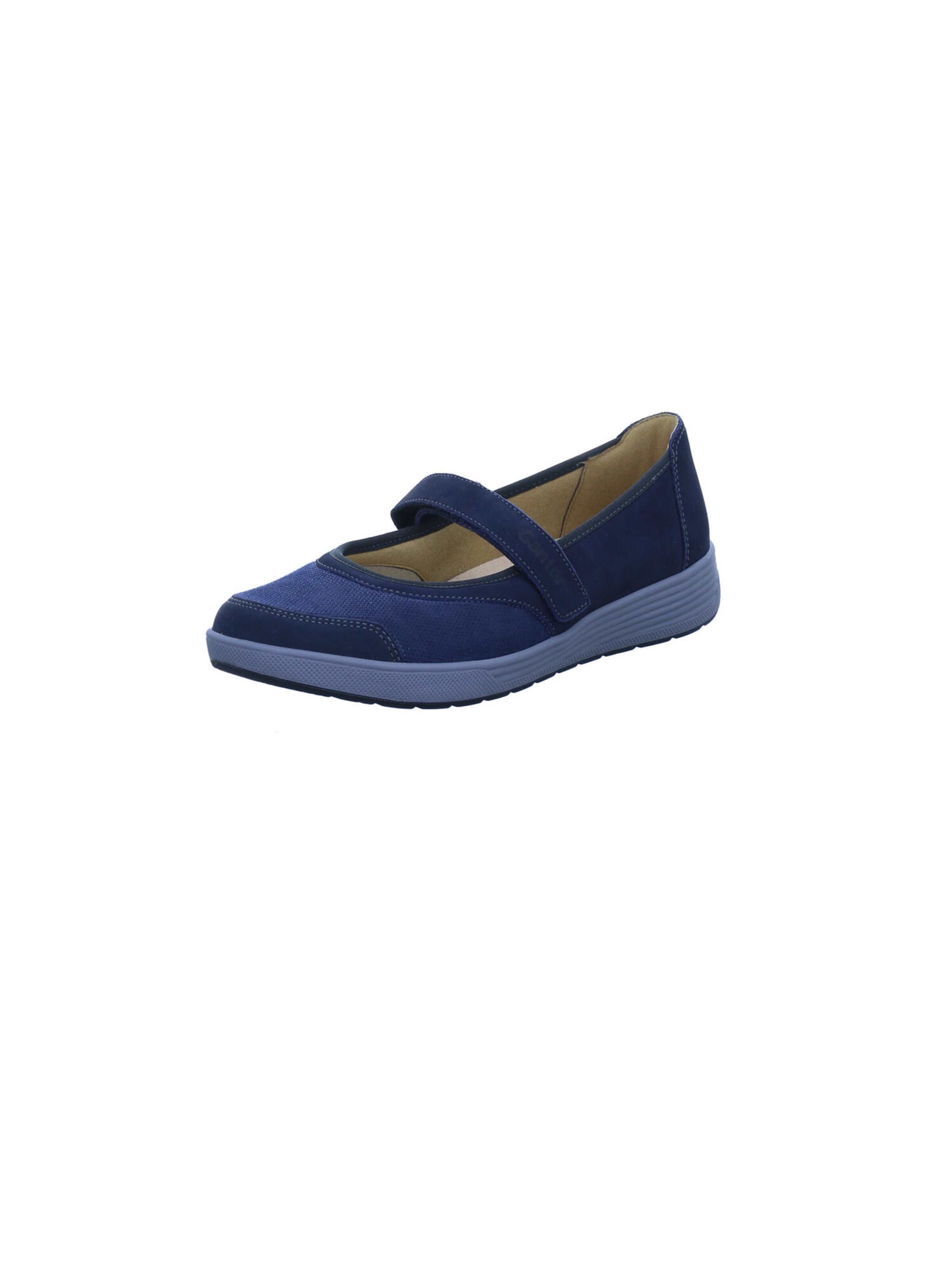 Ganter Ballet Flats 'Klara' in Blue: front