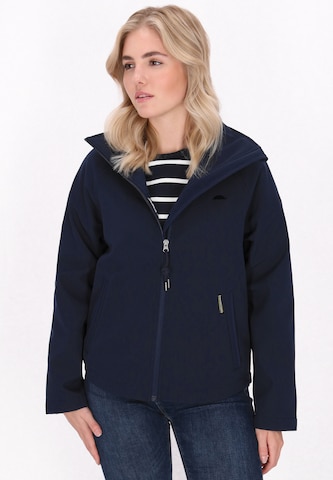 Schmuddelwedda Functionele jas in Blauw: voorkant