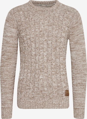 !Solid Sweater 'Philemon' in Beige: front