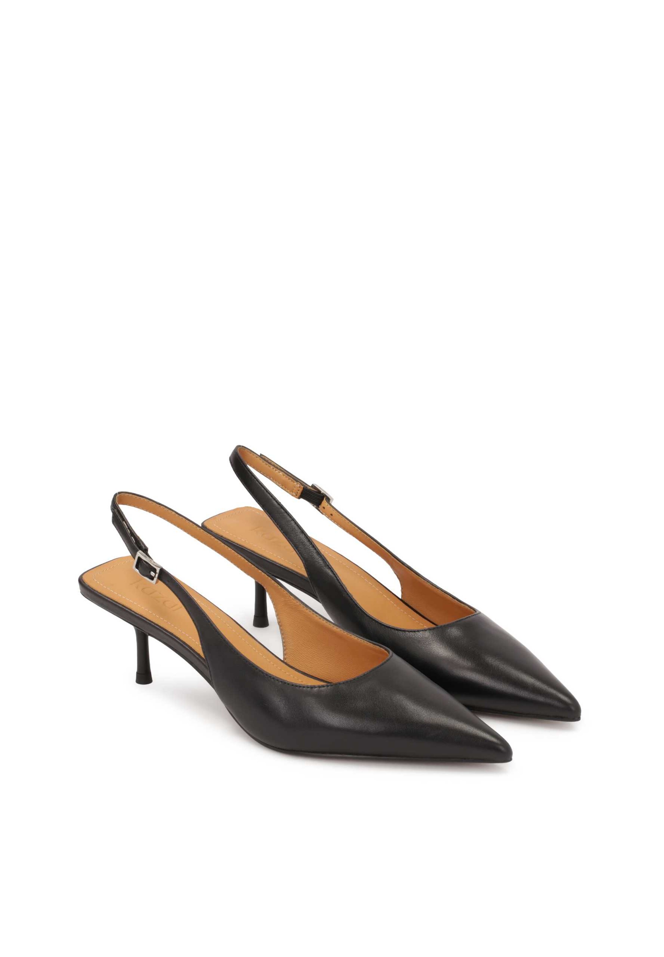 Escarpins à bride arrière Kazar en noir