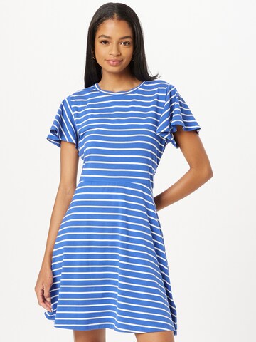 Robe 'YASHIRA' Lauren Ralph Lauren en bleu : devant