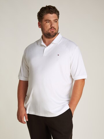 Tommy Hilfiger Big & Tall Majica 'ESSENTIAL' | bela barva: sprednja stran
