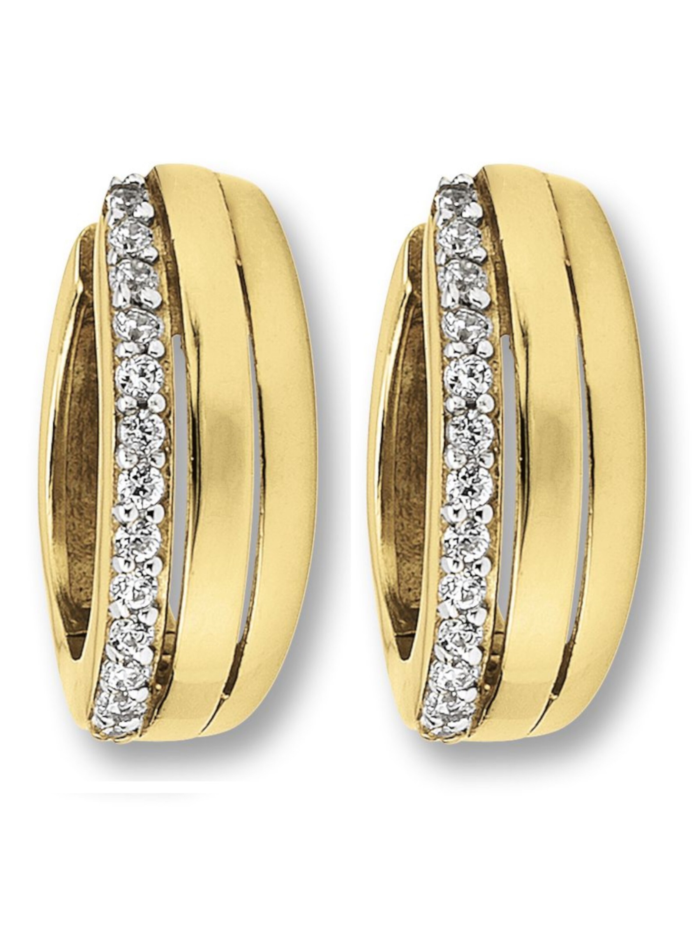 ONE ELEMENT Earrings in Gold: front