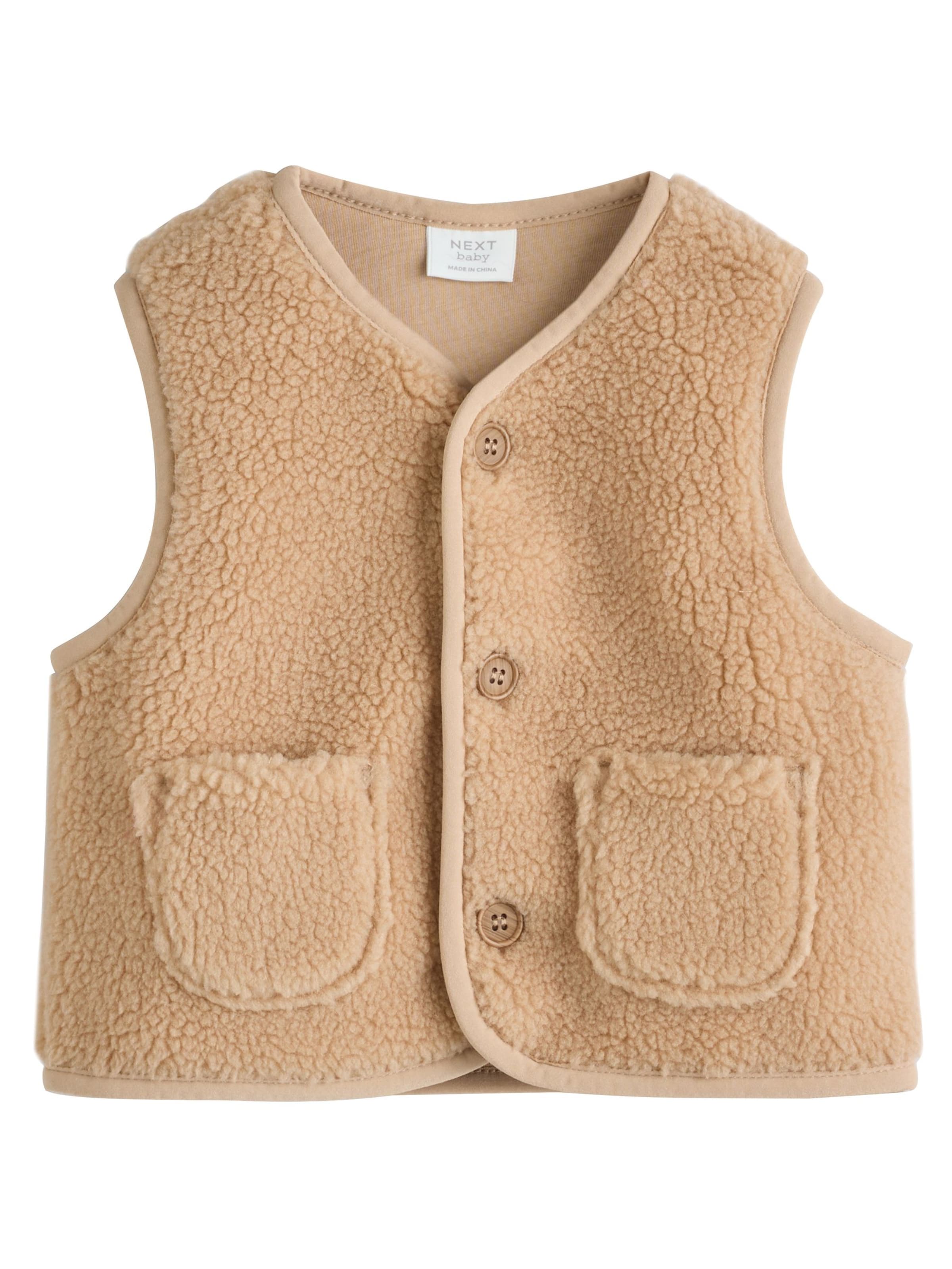 Next Vest, värv pruun: eest vaates