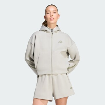 ADIDAS SPORTSWEAR Bluza rozpinana sportowa 'Z.N.E.' w kolorze zielony: przód
