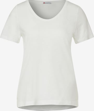 STREET ONE - Camiseta 'Gerda' en blanco: frente