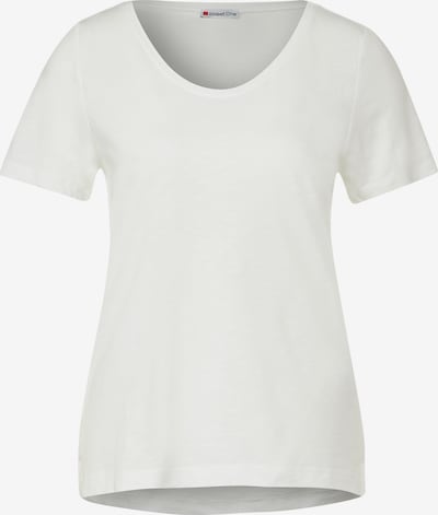 STREET ONE T-shirt 'Gerda' en blanc cassé, Vue avec produit