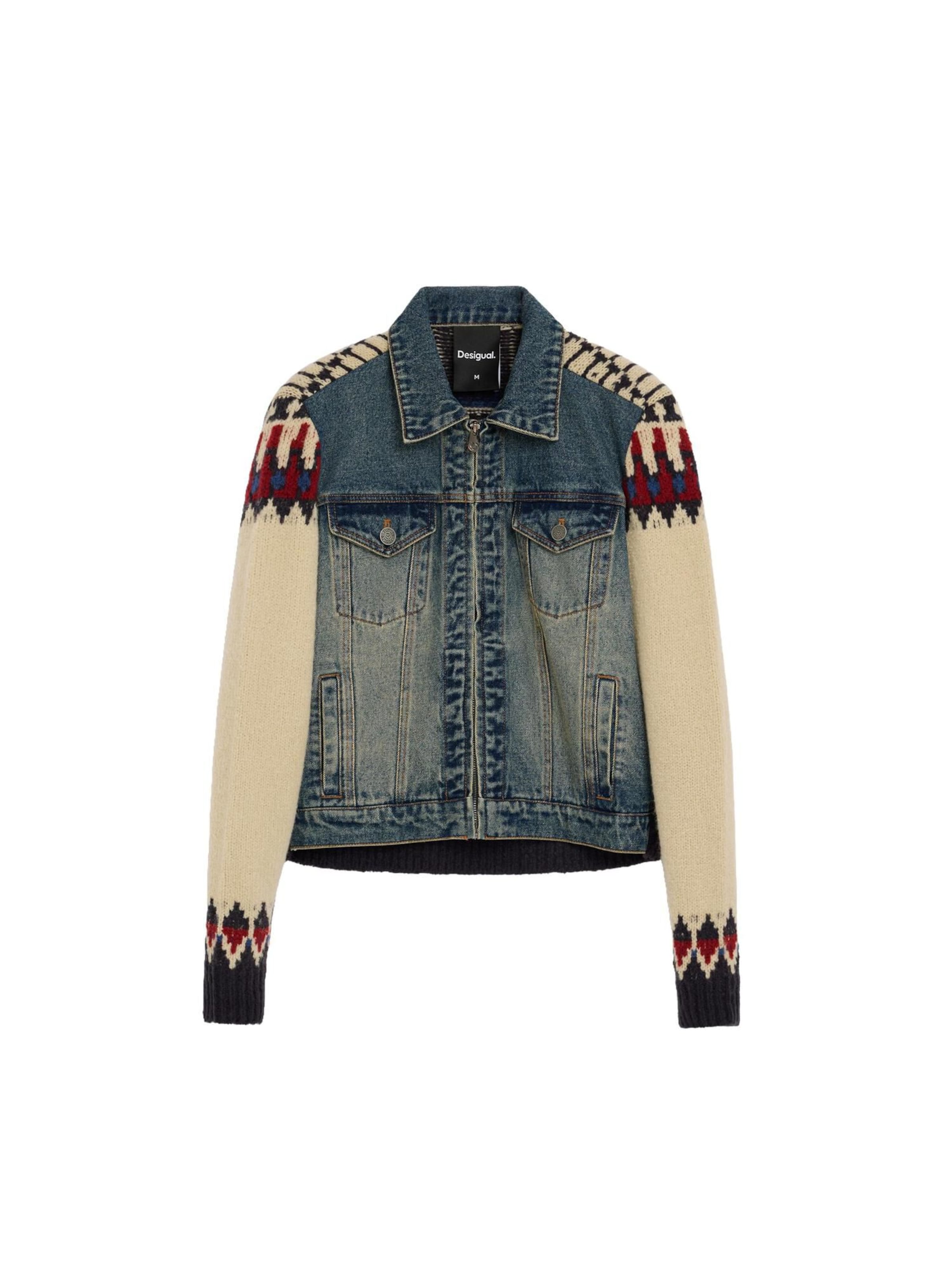 Giacca di mezza stagione di Desigual in blu: frontale