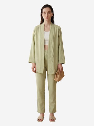 Tenue d'intérieur 'Zweiteiliges Set' My fashion en vert : devant