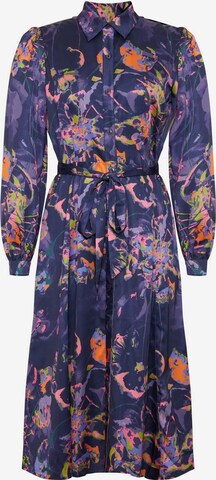 Chi Chi London Shirt Dress in Purple: front