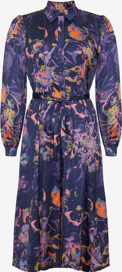 Chi Chi London Robe-chemise en prune / mélange de couleurs, Vue avec produit
