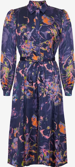 Chi Chi London Robe-chemise en prune / mélange de couleurs, Vue avec produit