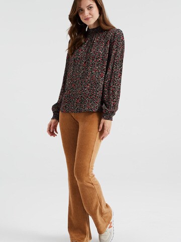 WE Fashion Flared Leggings in Brown