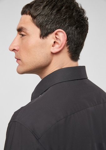 s.Oliver BLACK LABEL Slim fit Overhemd in Zwart