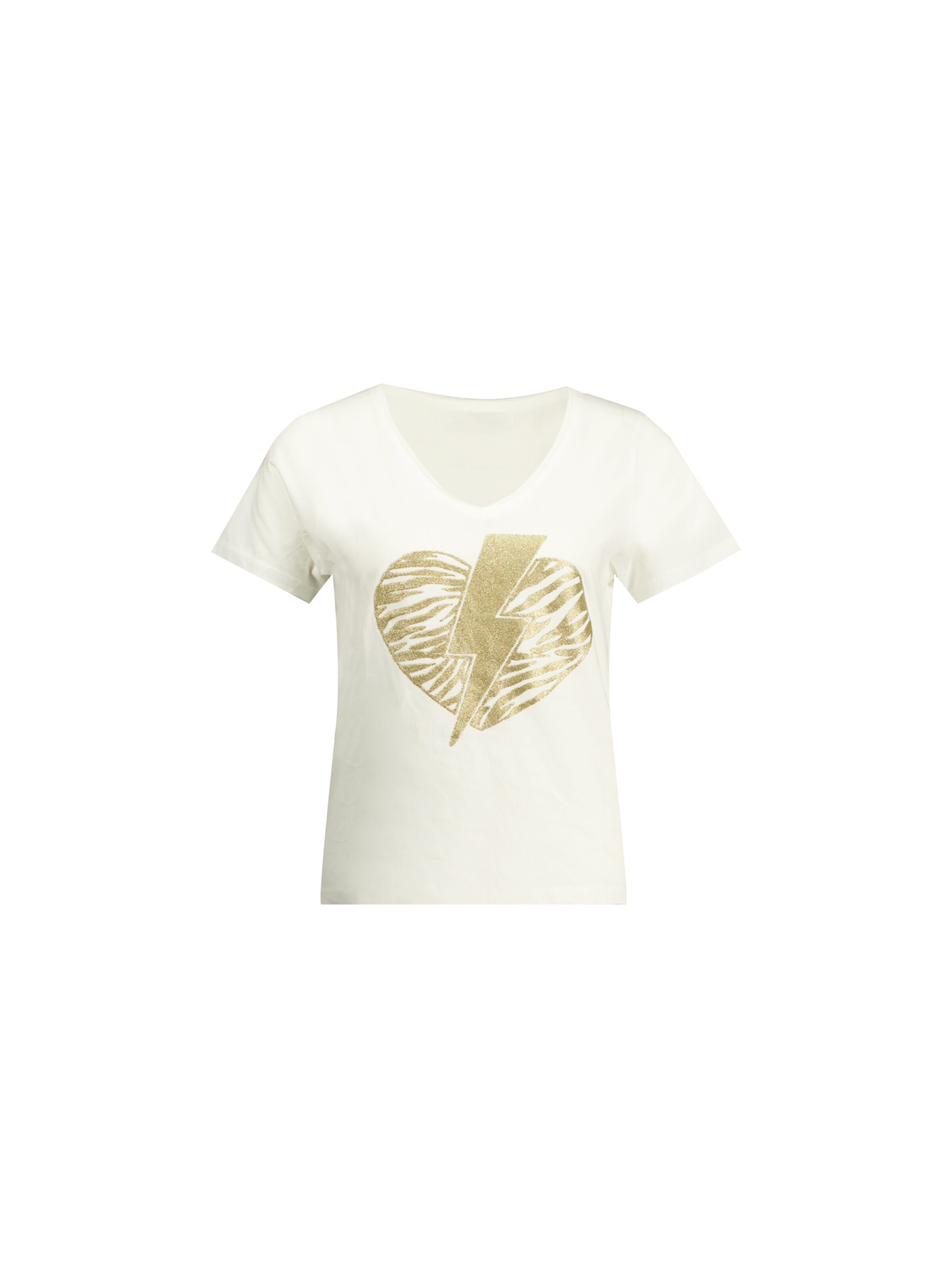 T-Shirt Deeluxe en blanc : devant