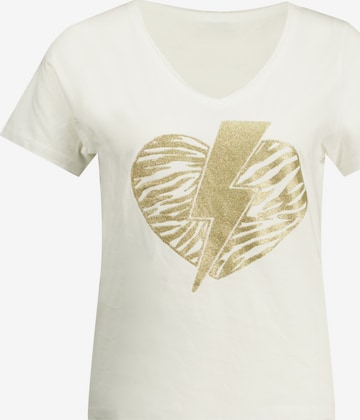 T-Shirt Deeluxe en blanc : devant