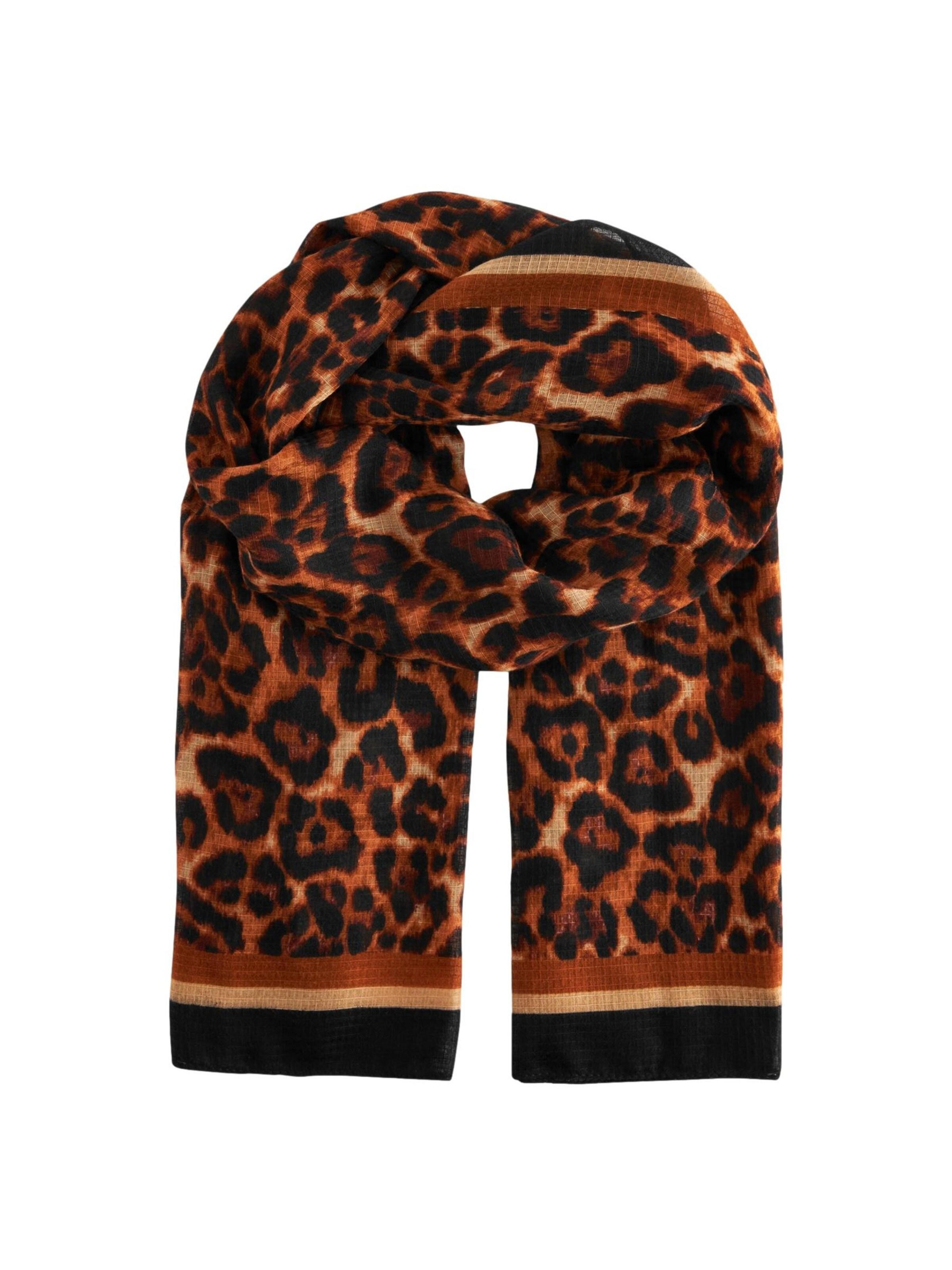 Next Scarf in Brown: front