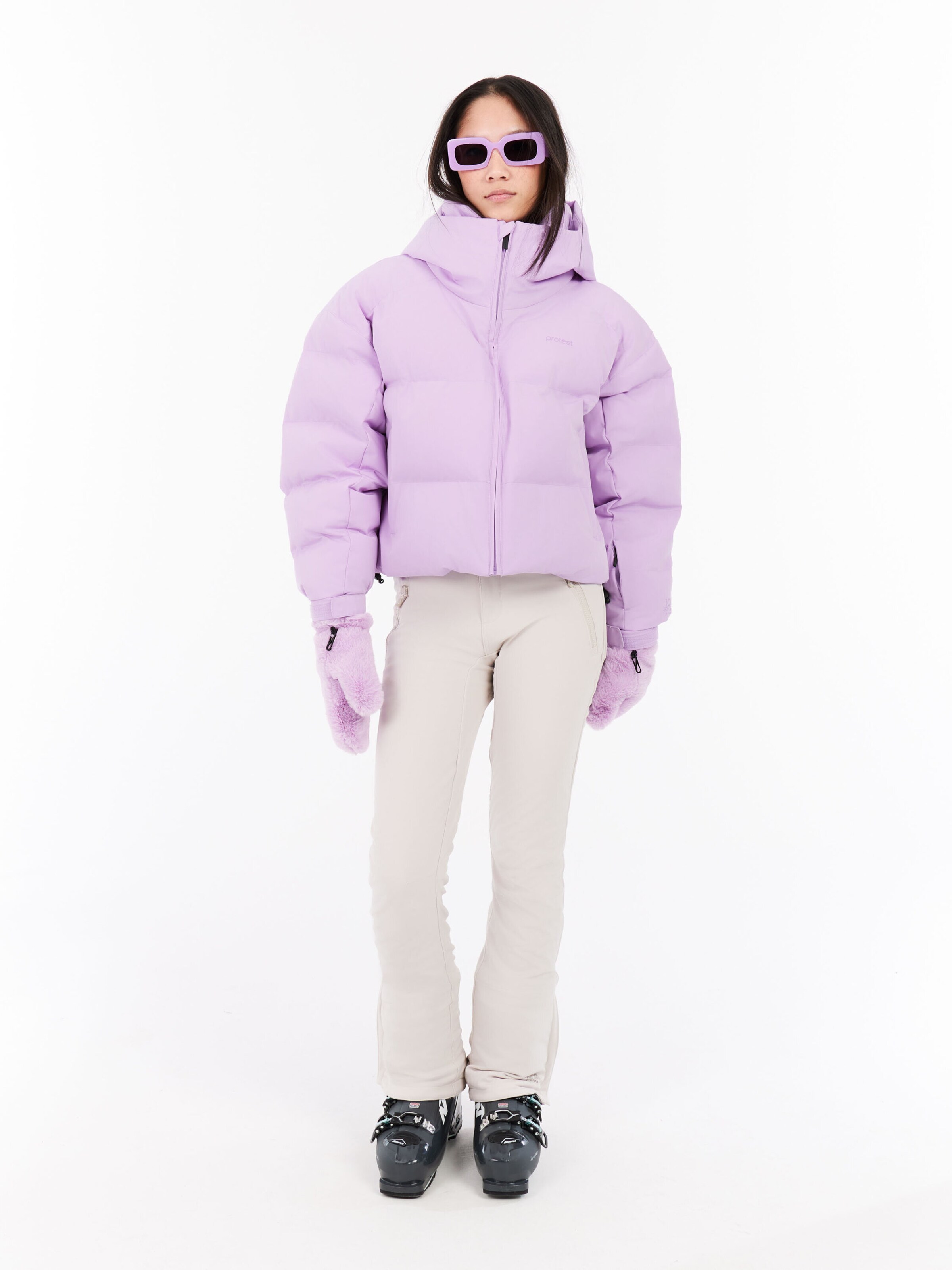 PROTEST Athletic Jacket 'PRTVox' in Purple
