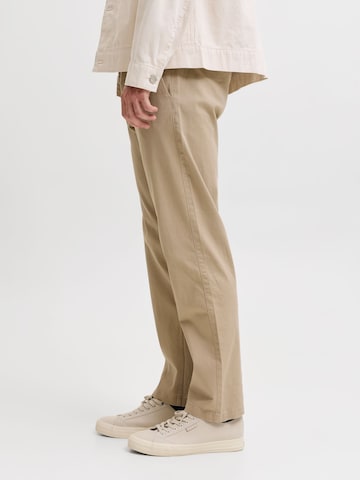 JACK & JONES Ohlapna forma Chino hlače 'JPSTKANE JJDAVE' | bež barva