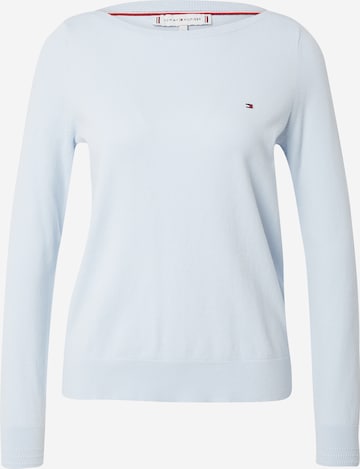 Pull-over TOMMY HILFIGER en bleu : devant