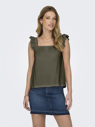 JDY Top 'VANJA' in Green: front