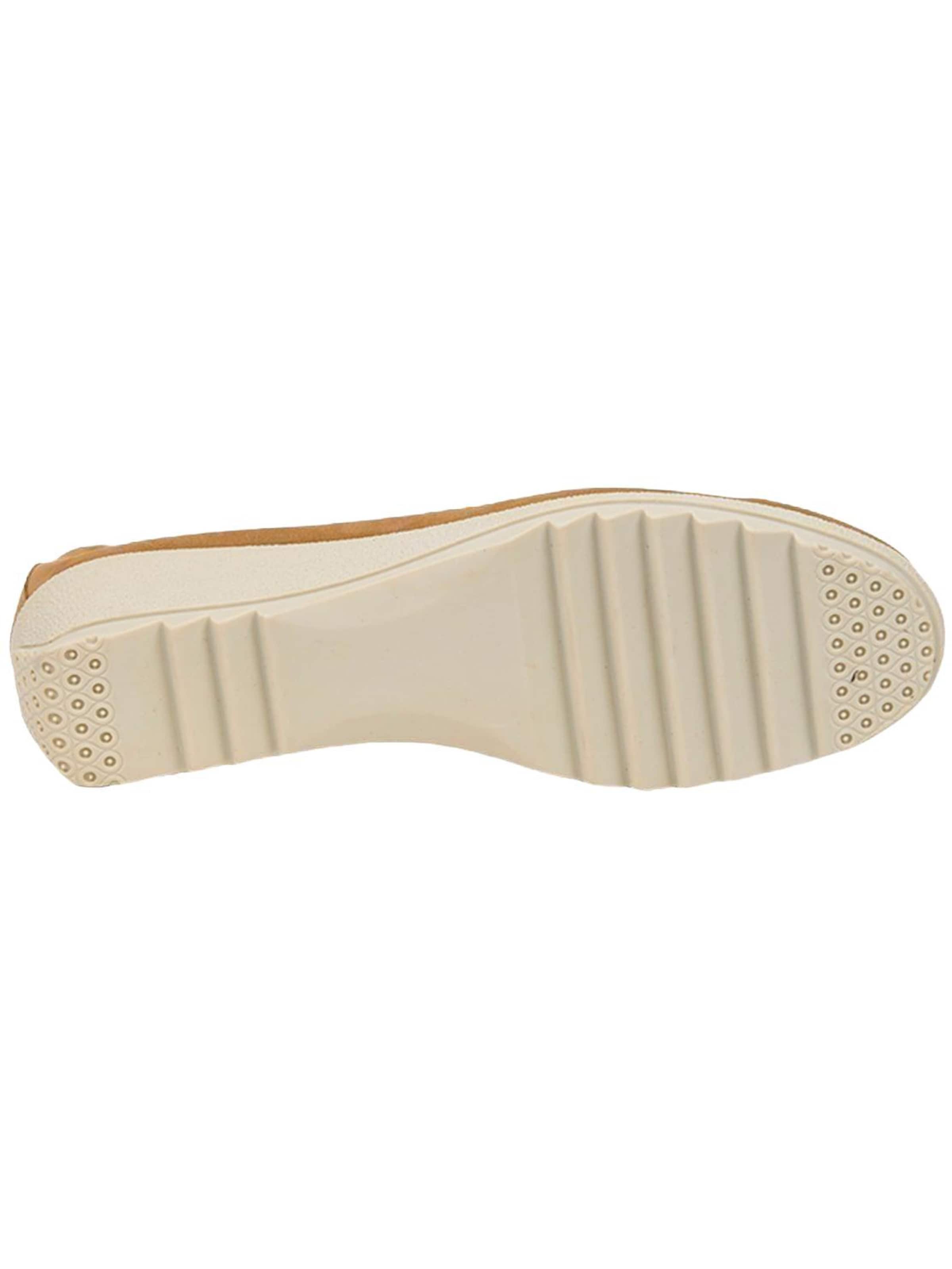 Desa - Zapatillas 'Keilabsatz-Slipper' en marrón