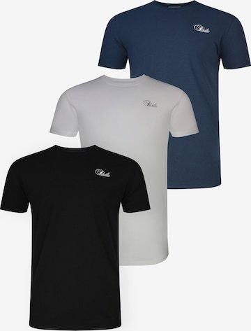 SikSilk Koszulka w kolorze niebieski: przód