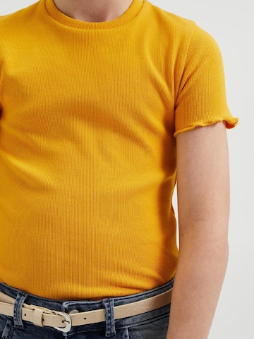 T-Shirt WE Fashion en jaune