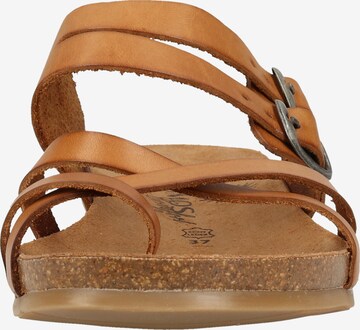 COSMOS COMFORT T-Bar Sandals in Beige
