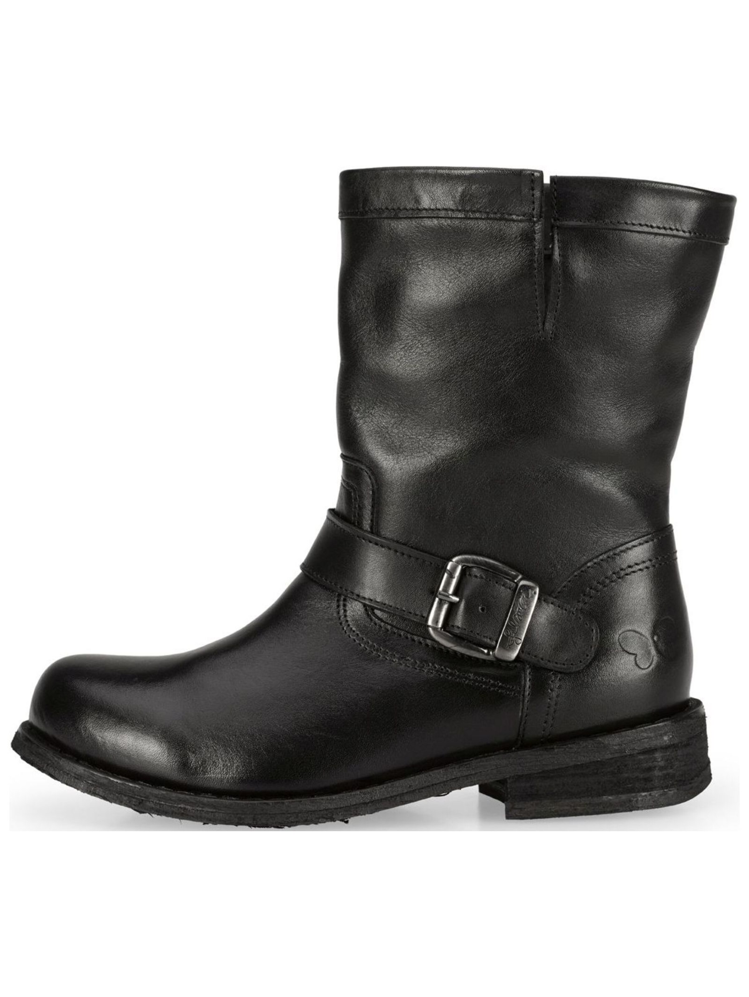 Felmini Wide Fit Ankle Boots in Black