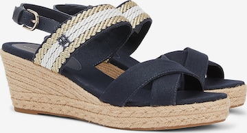 TOMMY HILFIGER Sandale in Blau