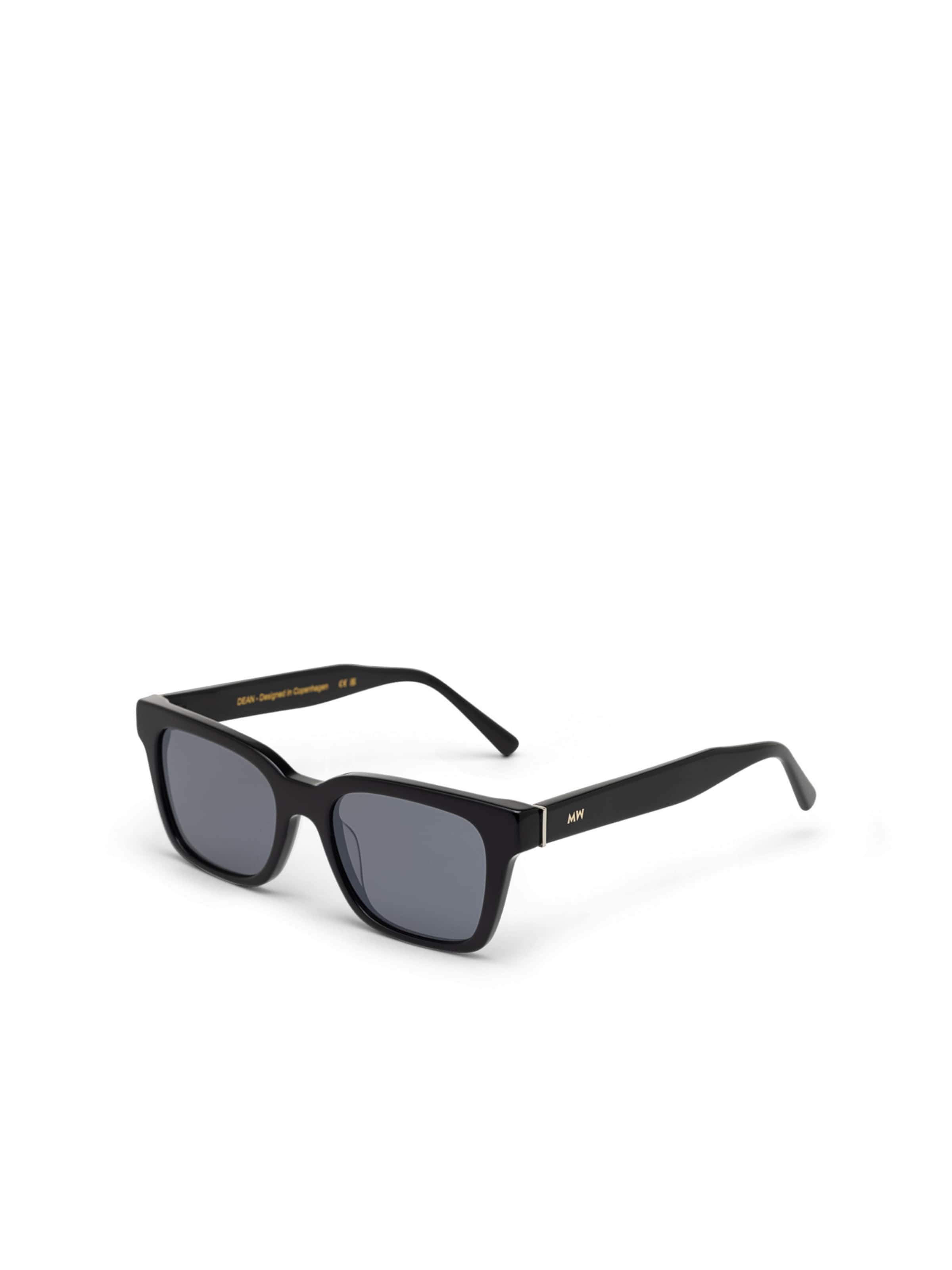 MessyWeekend Zonnebril 'Dean' in Zwart: voorkant