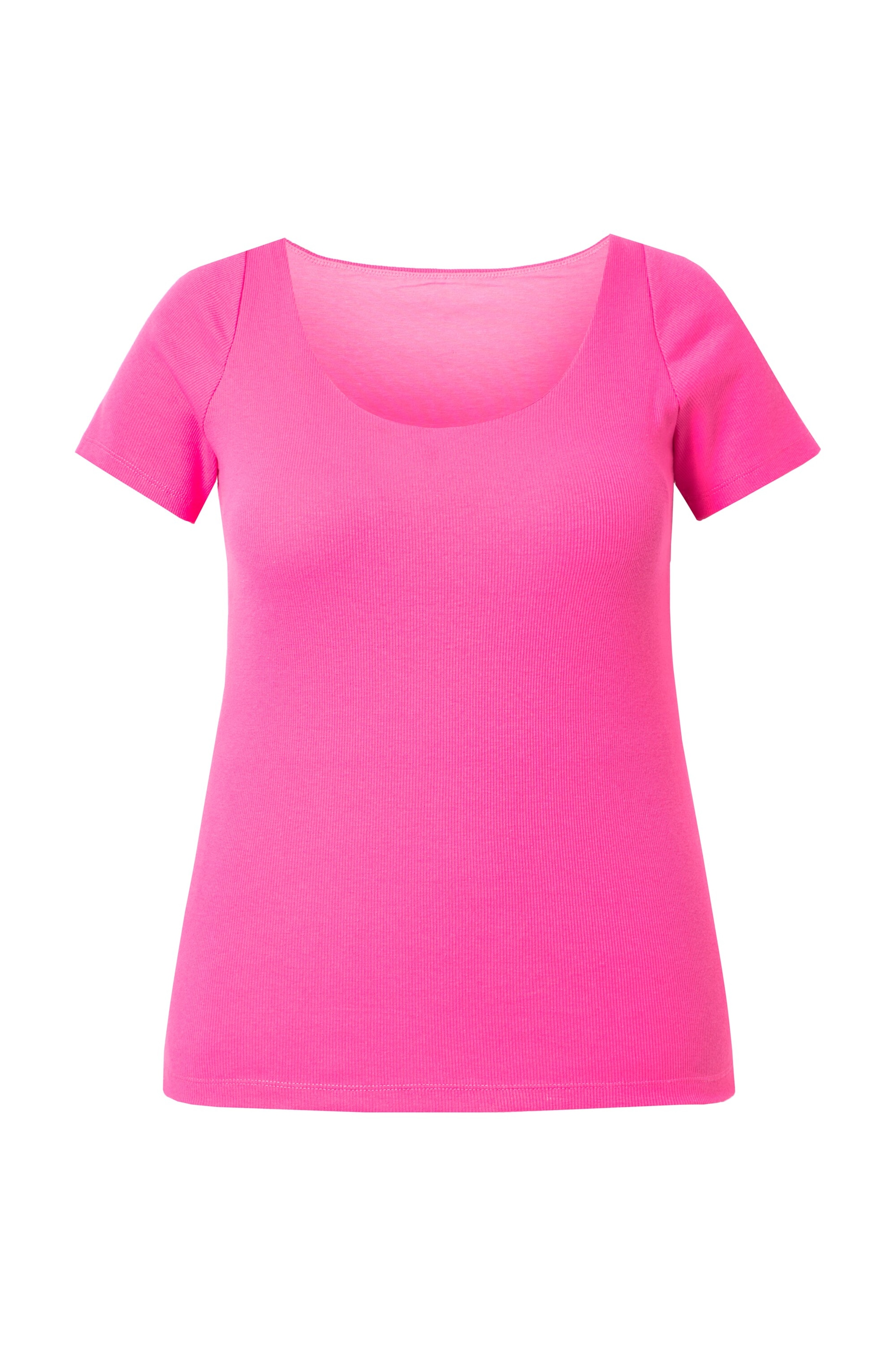 Ulla Popken Shirt in Roze: voorkant